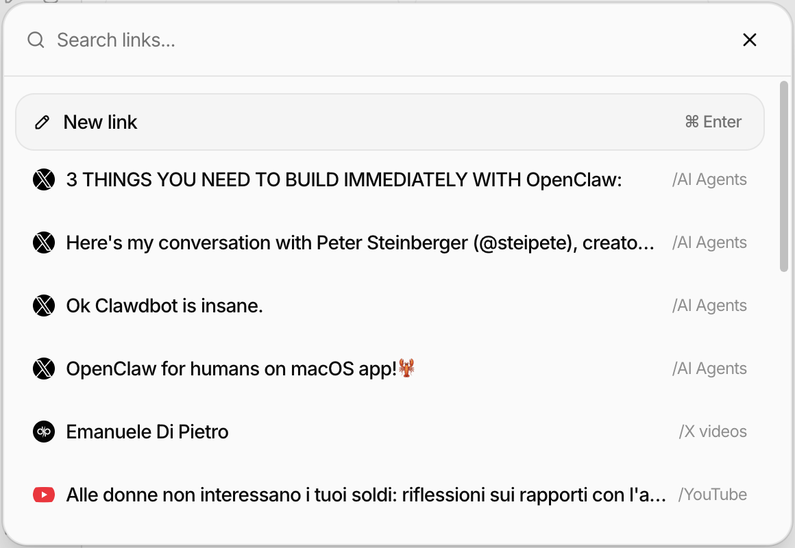 Search and rediscovery preview